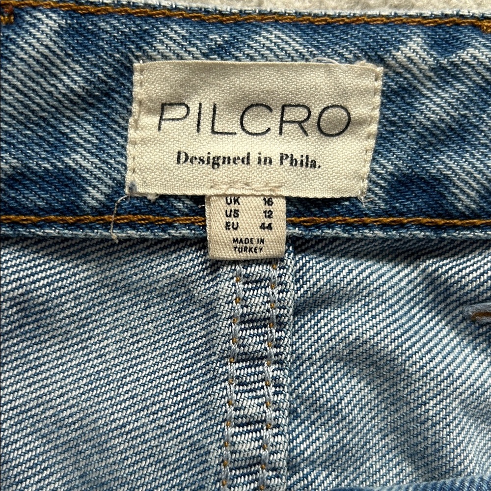 Pilcro Denim Maxi Skirt with Front Slit - Picture 2 of 2